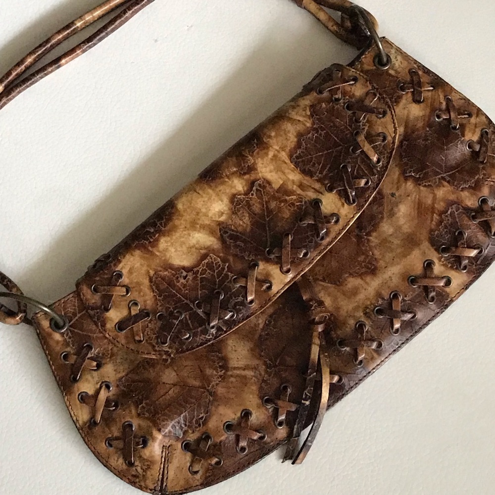 NWOT FACONDINI VintageLeather Handbag.Made inITALY